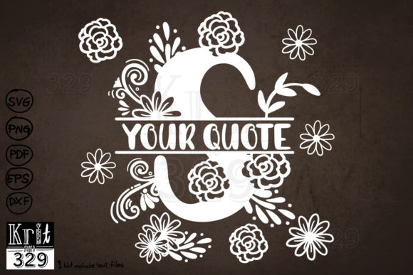 Floral Alphabet Monogram S: A Graphics & Crafts Review