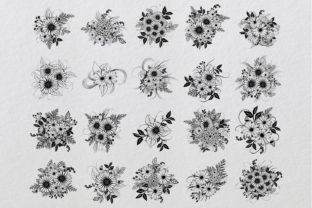 Floral Arrangements Pack Graphics for Crafts and Content