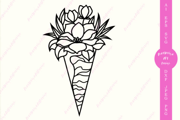 Floral Bouquet Flower Ice Cream Review