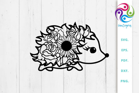 Floral Cute Hedgehog Svg Zentangle Review