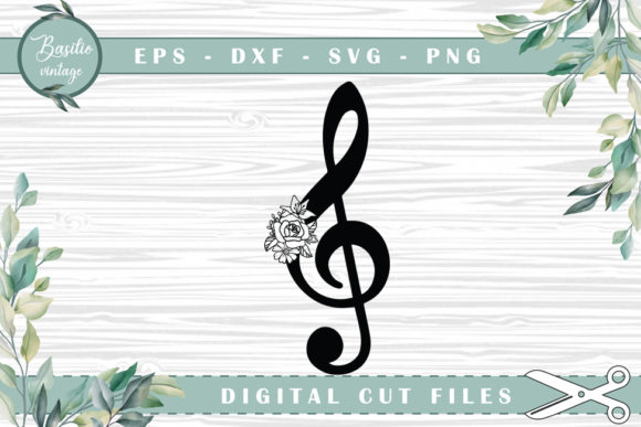 Music Note Floral Cutting Files: A Graphics & Crafts Review