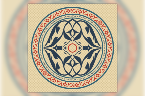 Turkish Tulip Floral Circle Pattern: Premium Graphics & Patterns Review